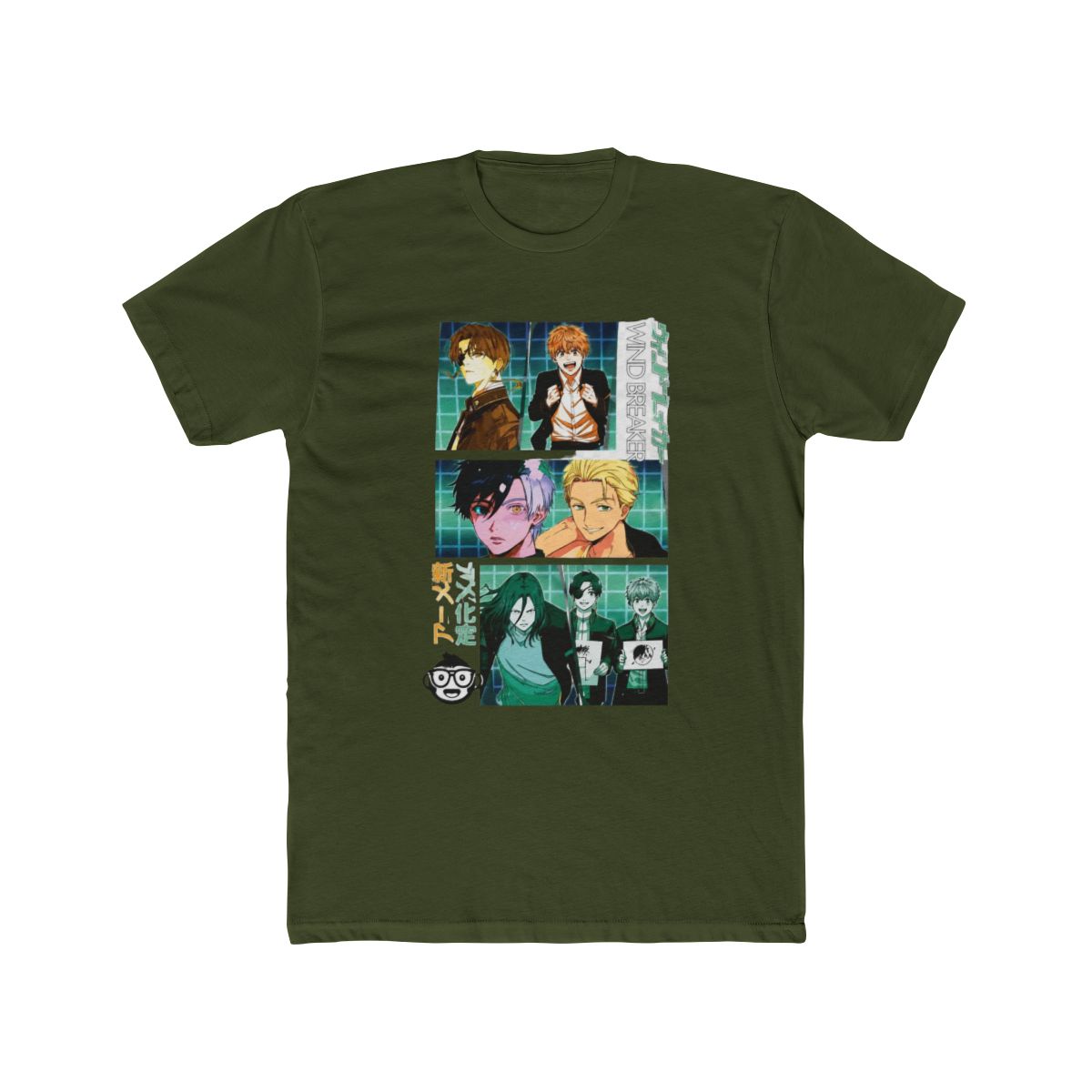 Bofurin Wind Breaker Streetwear T Shirt | Anime Ape - alternate angle 5, merchandise