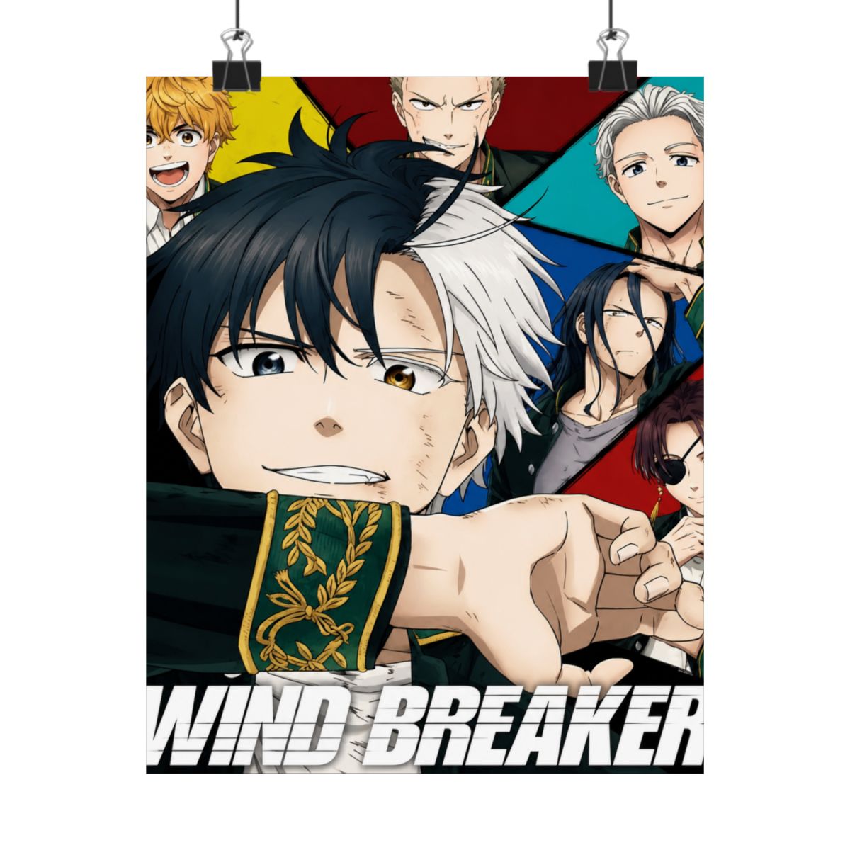 Wind Breaker Poster | Dynamic Wall Art Print - alternate angle 4, merchandise