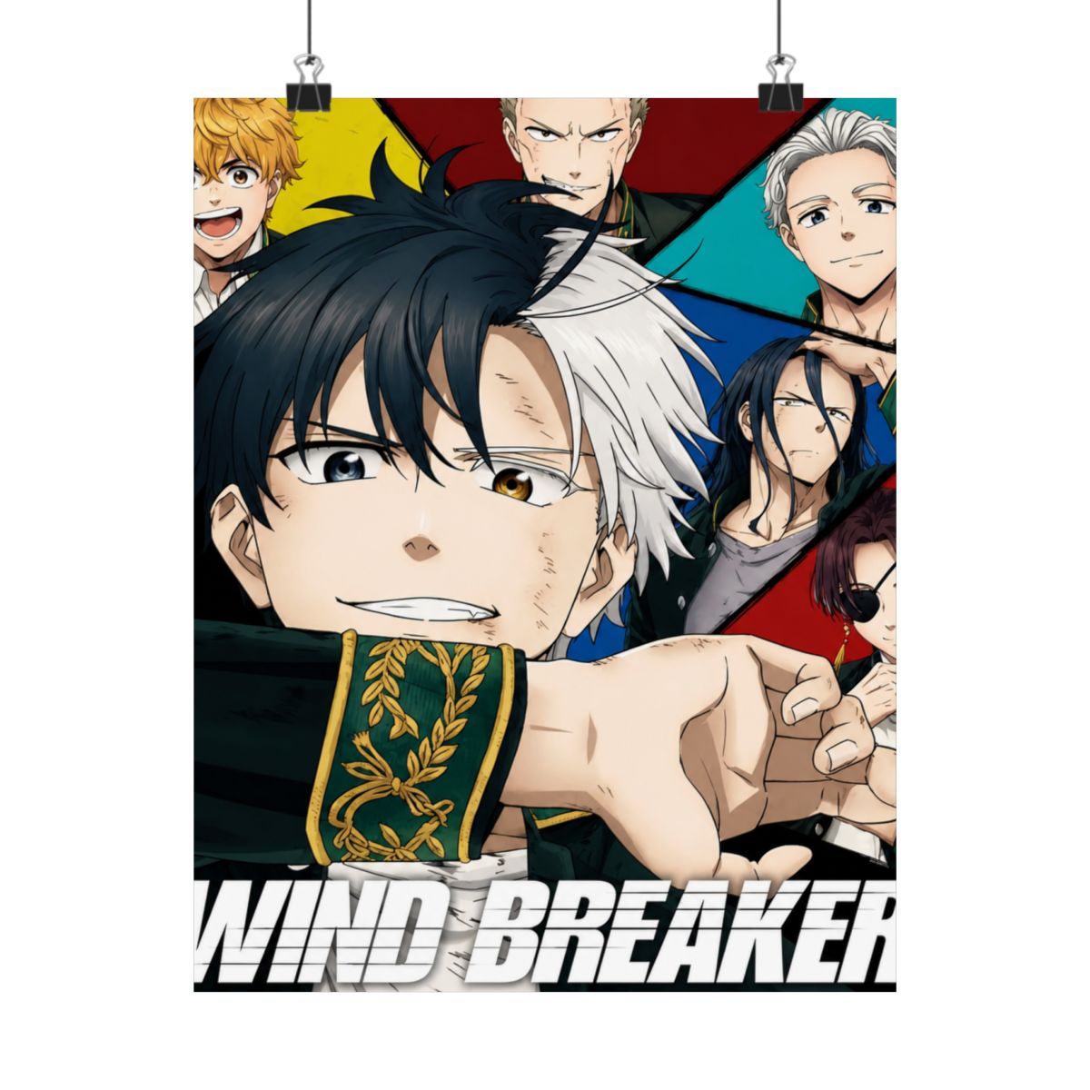 Wind Breaker Poster | Dynamic Wall Art Print - alternate angle 3, merchandise