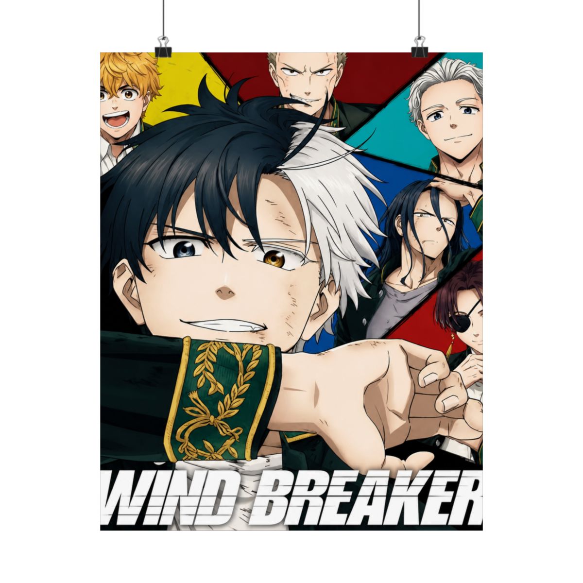 Wind Breaker Poster | Dynamic Wall Art Print - alternate angle 2, merchandise