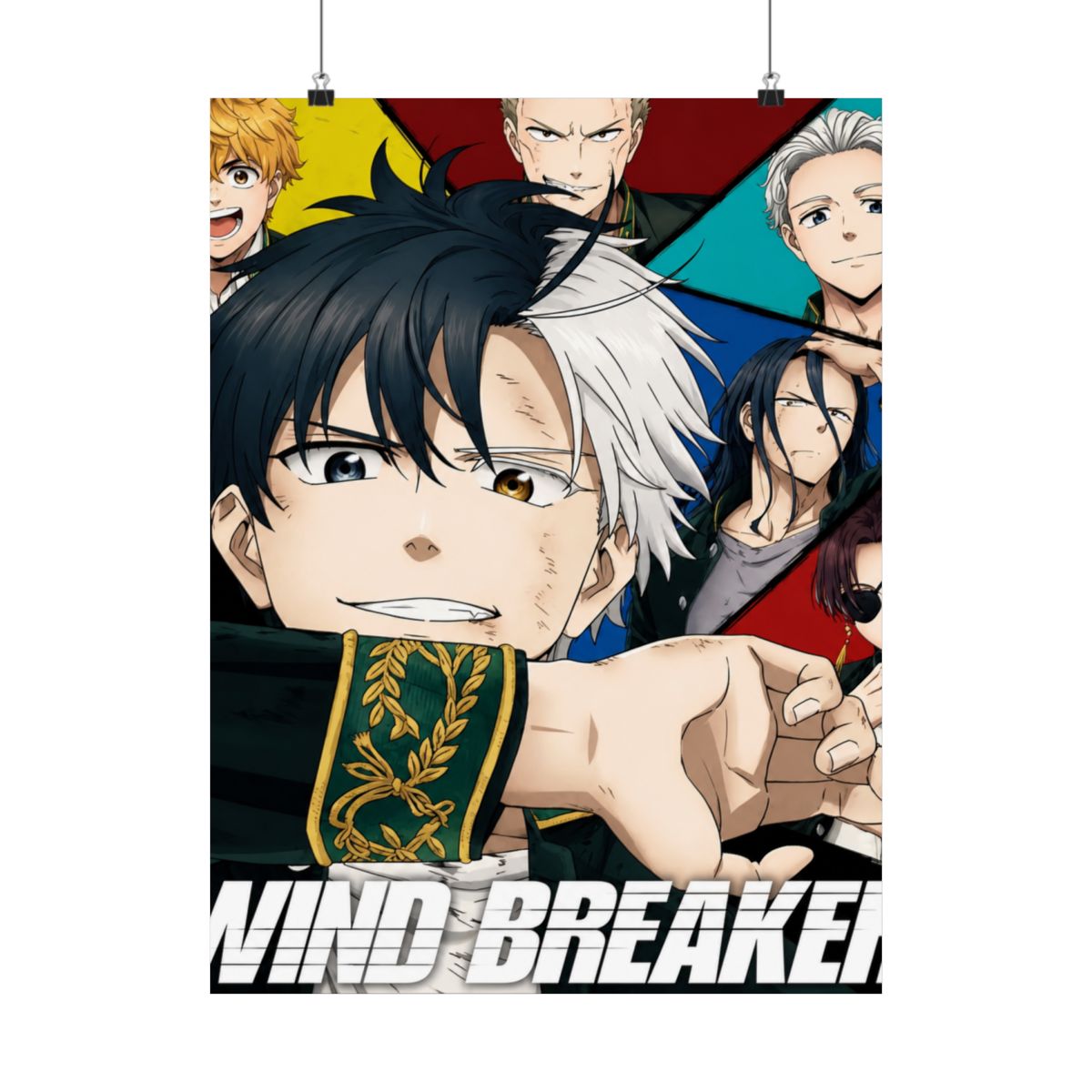 Wind Breaker Poster | Dynamic Wall Art Print